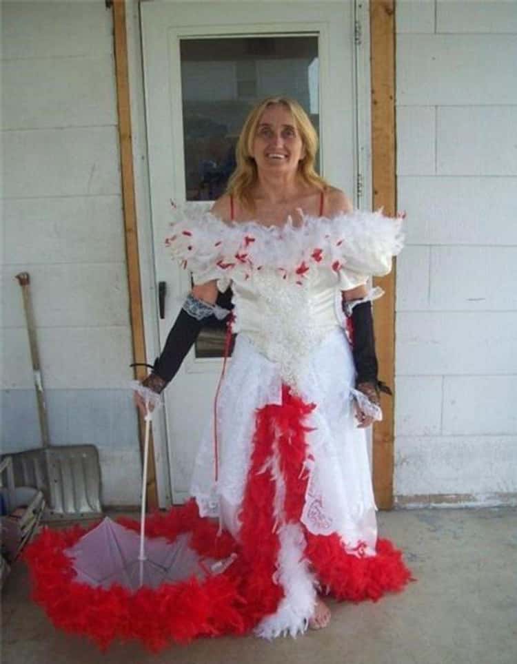 ugliest wedding dresses